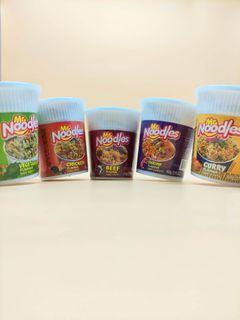 Mr. Noodles Instant Cup 60g Chicken,Beef,Vegetable,Curry and Shrimp