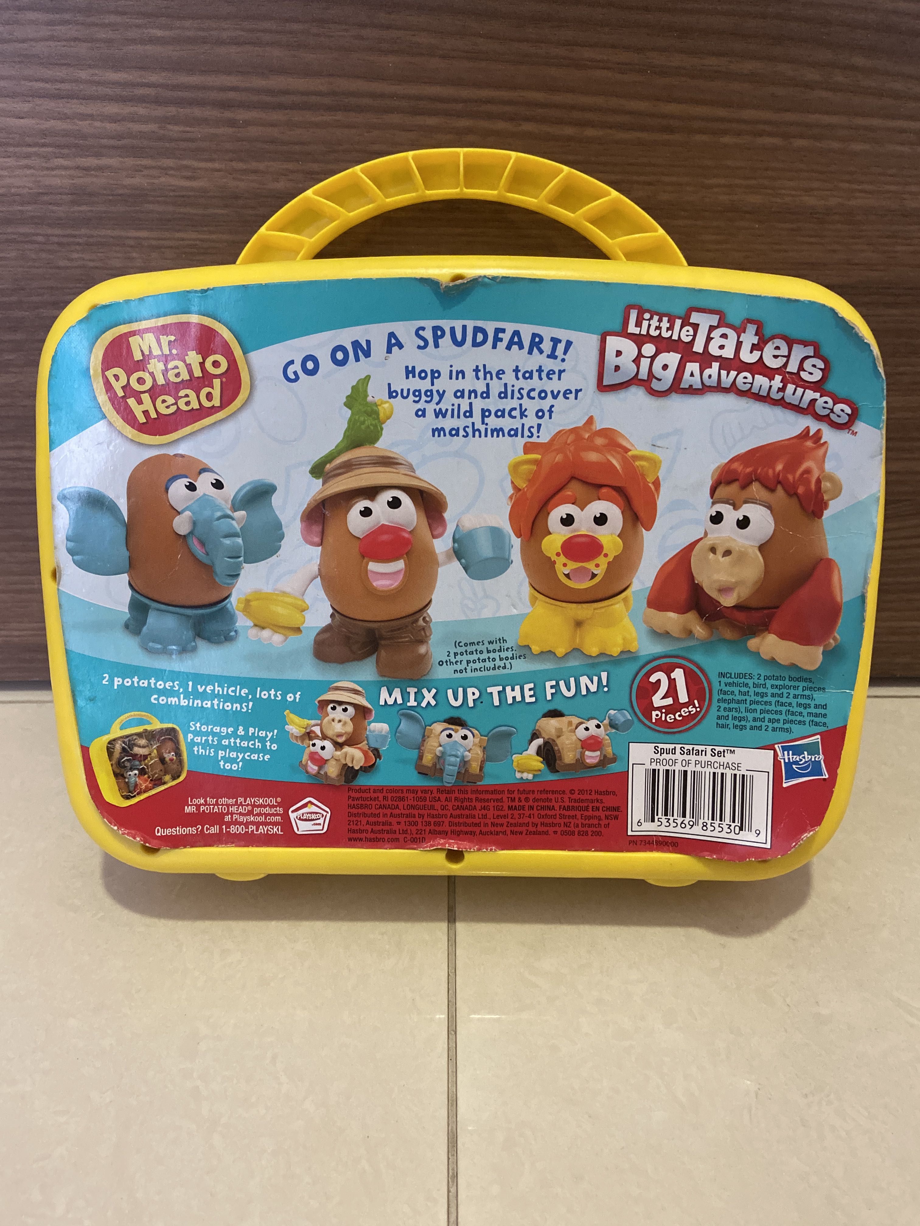 Mr Potato Head Spud Safari Set, Hobbies & Toys, Toys & Games on Carousell
