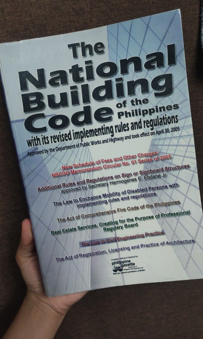 National Building Code Of The Philippines Hobbies Toys Books National Building Code Of The Philippines Hobbies Toys Books