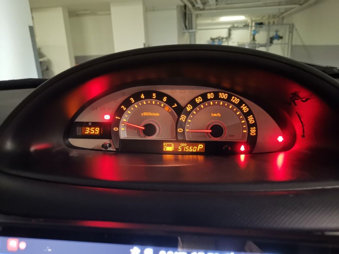 NCP81 original Speedometer meter Toyota Sienta 1st gen, Car Accessories