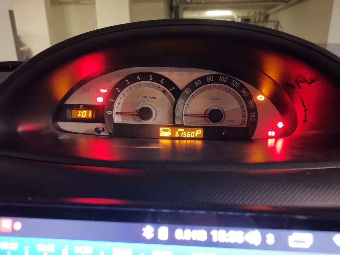 NCP81 original Speedometer meter Toyota Sienta 1st gen, Car Accessories