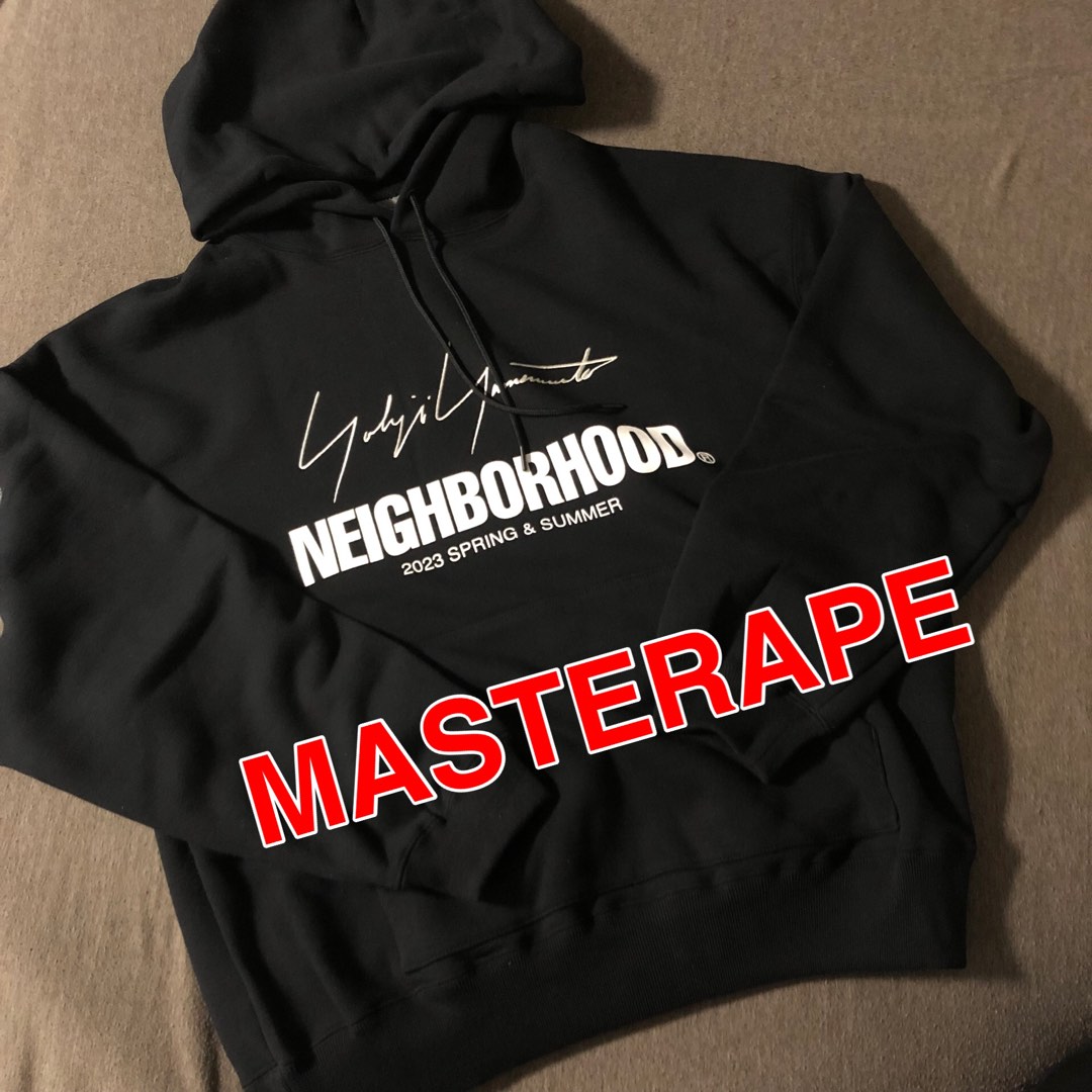 Neighborhood x Yohji Yamamoto 山本耀司hoodie YN HOODED LS CO, 男裝