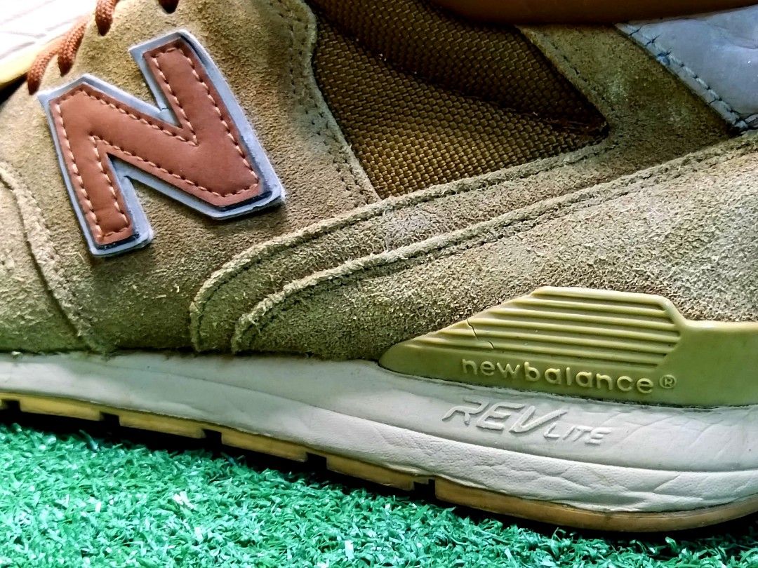 New Balance 966 HIGH TOP BROWN Men s Fashion Footwear Sneakers