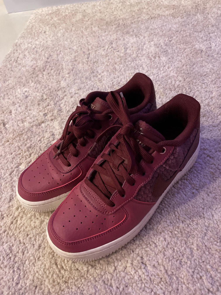 Air force cheap one maroon