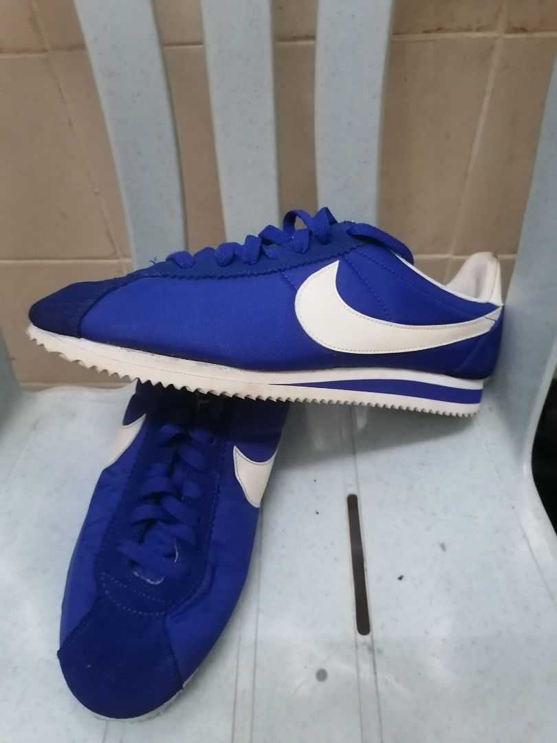 Nike cortez nylon royal blue discount