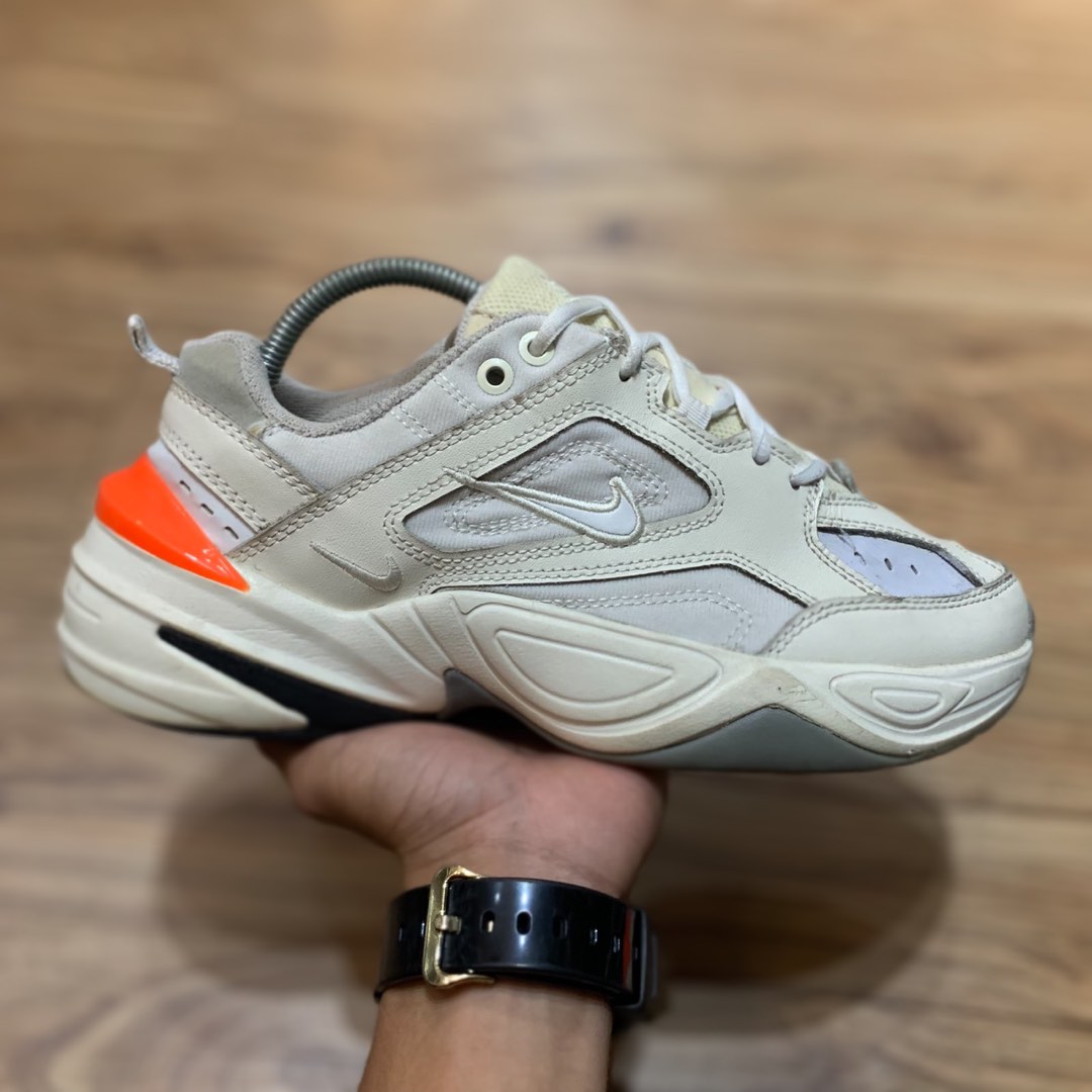 Nike m2k tekno top phantom olive grey