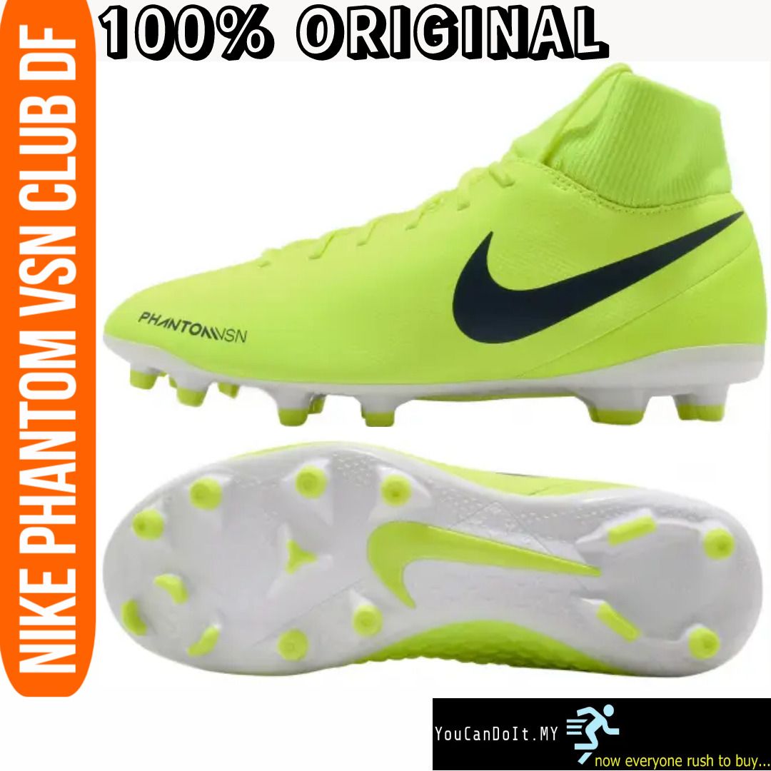 Nike Phantom VSN Club FG MG Football Soccer Shoe Kasut Bolasepak