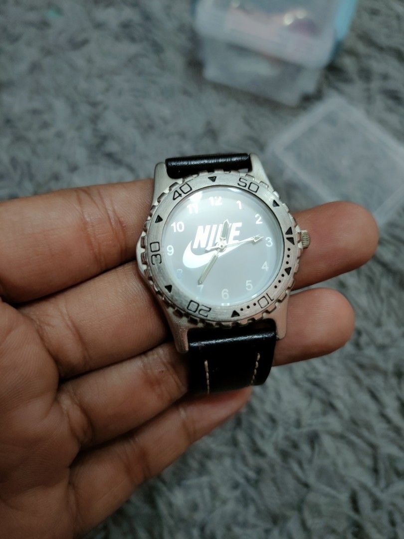 Nike stainless steel on sale back water resistant