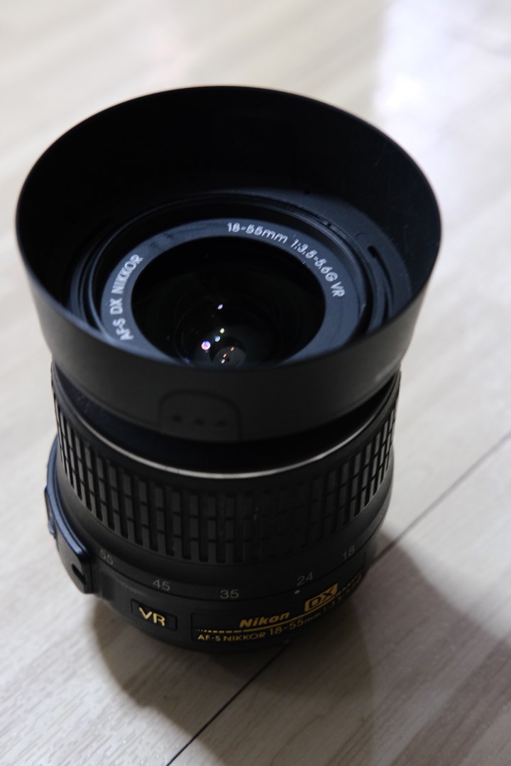 Nikon 1855mm lens, Photography, Lens & Kits on Carousell