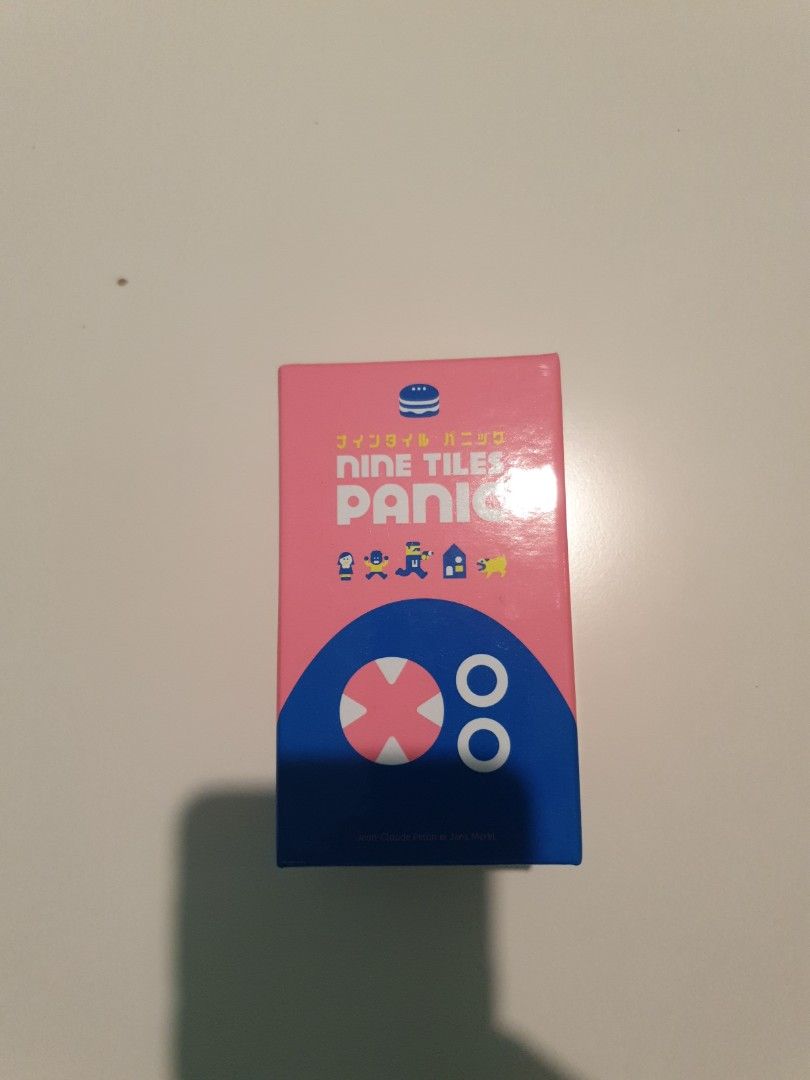 Nine Tiles Panic Oink Games Board Game, Hobbies & Toys, Toys & Games on