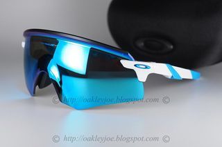 Oakley Encoder (Kato family) Asia Asian Fit white prizm + sapphire blue sunglass shades