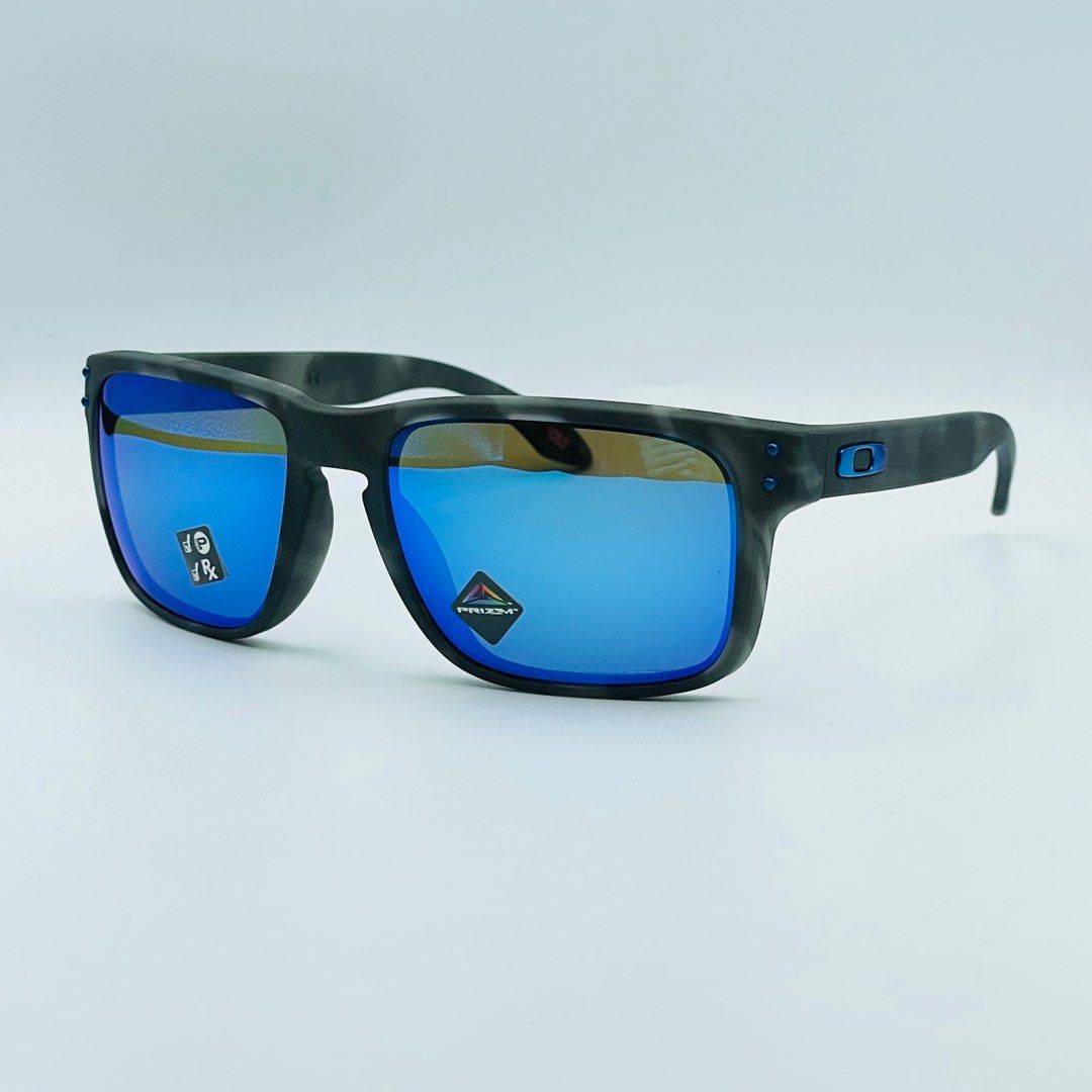 Oakley Holbrook Matte Brown Tortoise Prizm Sapphire Polarized