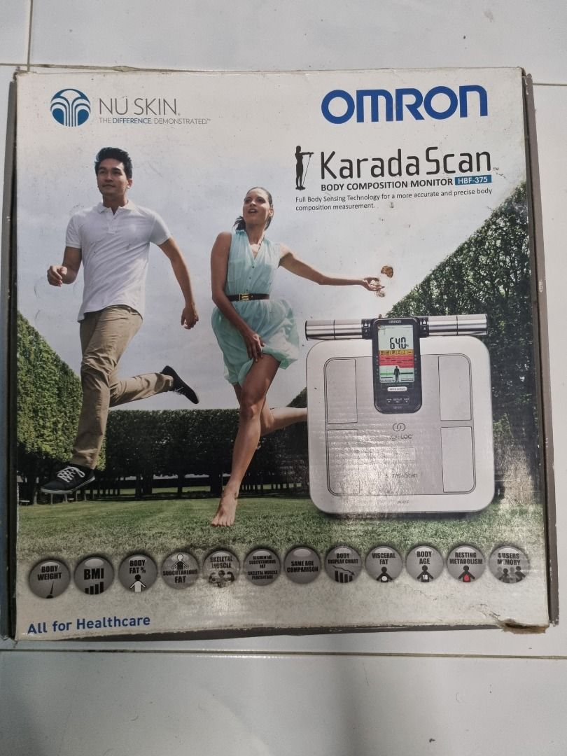 Review Body Composition Karada Scan Omron HBF 375