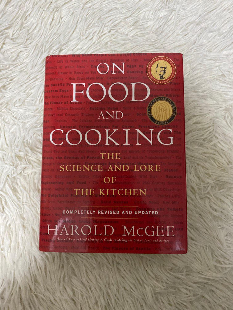 On Food and Cooking the Science and Lore of the Kitchen by Harold McGee, Hobbies & Toys, Books