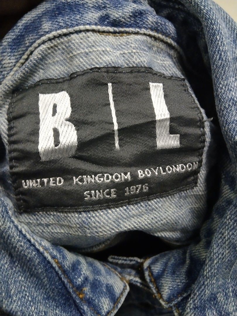 Original Boy London denim jacket, Men's Fashion, Bottoms, Jeans on
