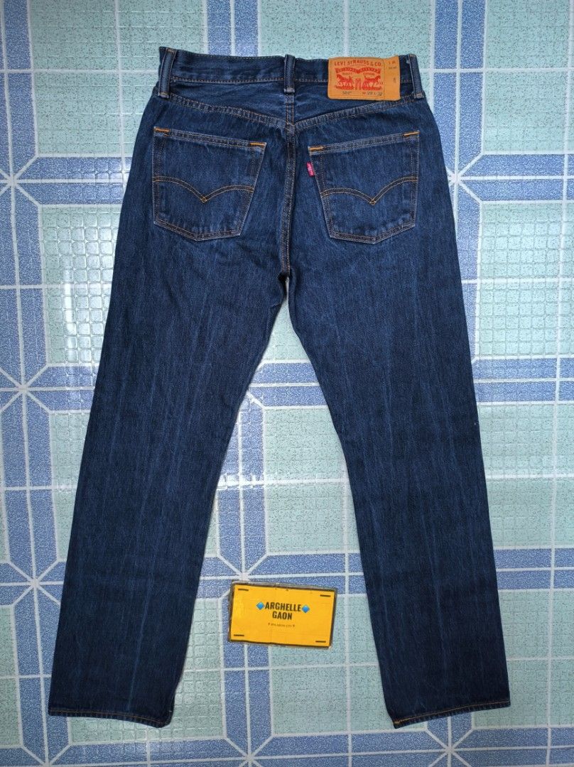 Original Levi's 501 Extended Patch 29x32 (Free Shipping Fee), Men's  Fashion, Bottoms, Jeans on Carousell