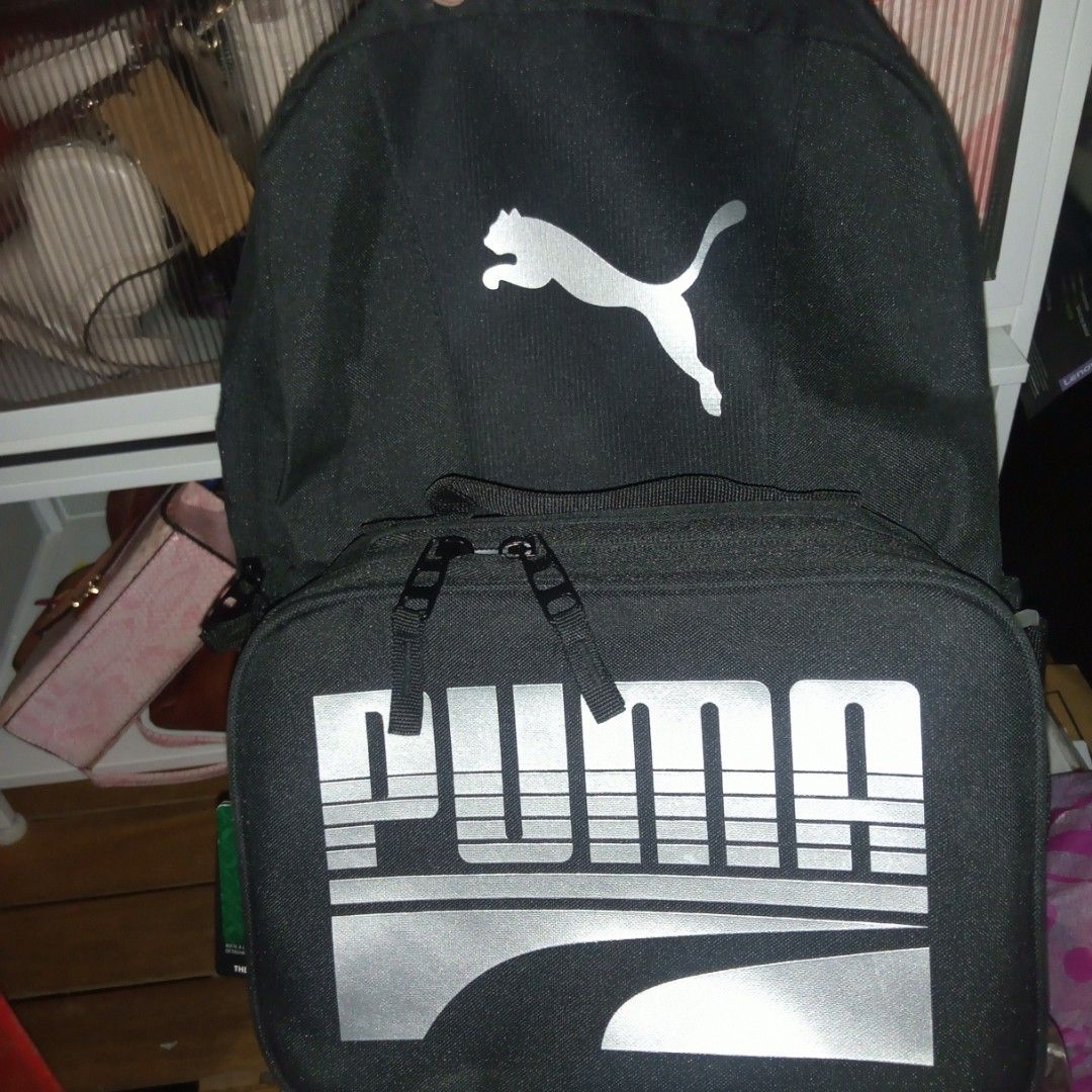 Puma backpack and lunchbox sales