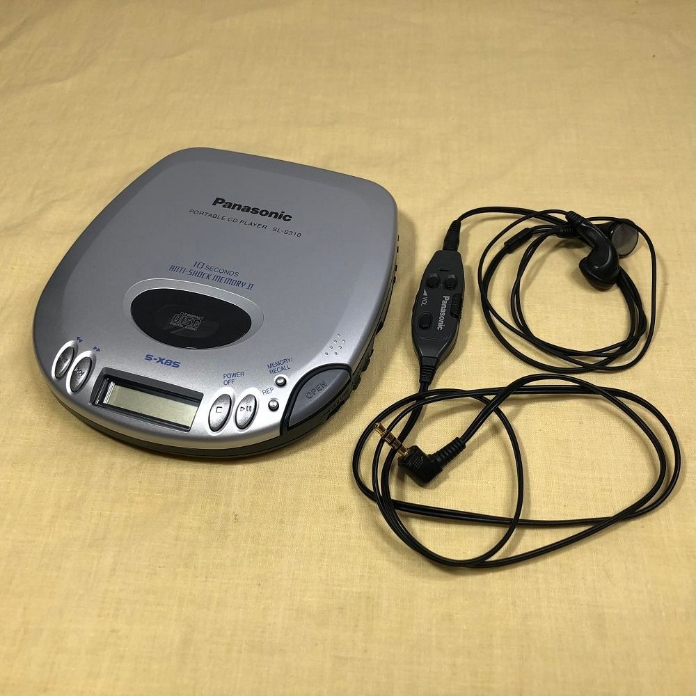 Panasonic ポータブルCDプレーヤー SL-S310 ジャンク品】Panasonic