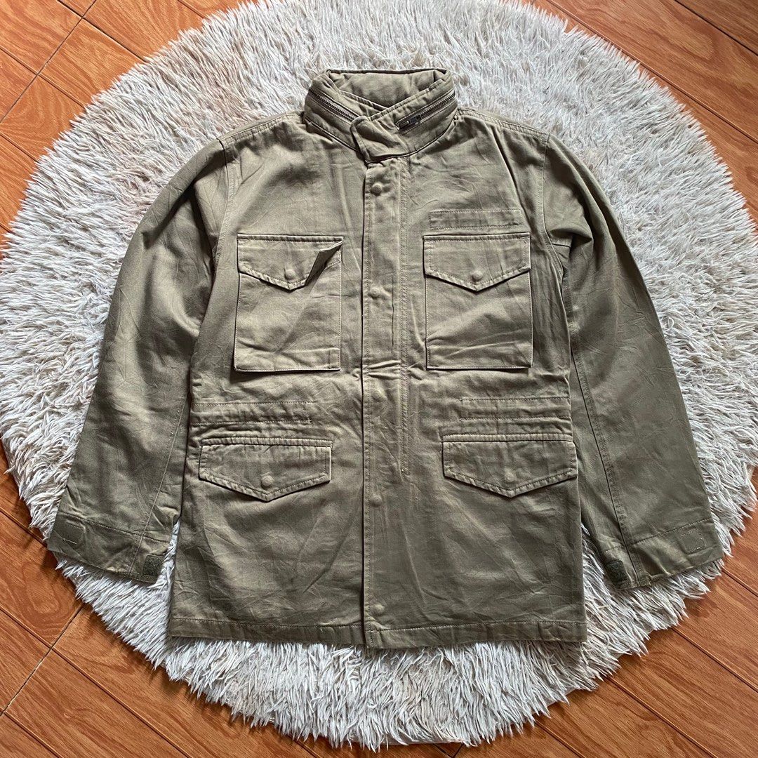 Uniqlo hot sale military parka