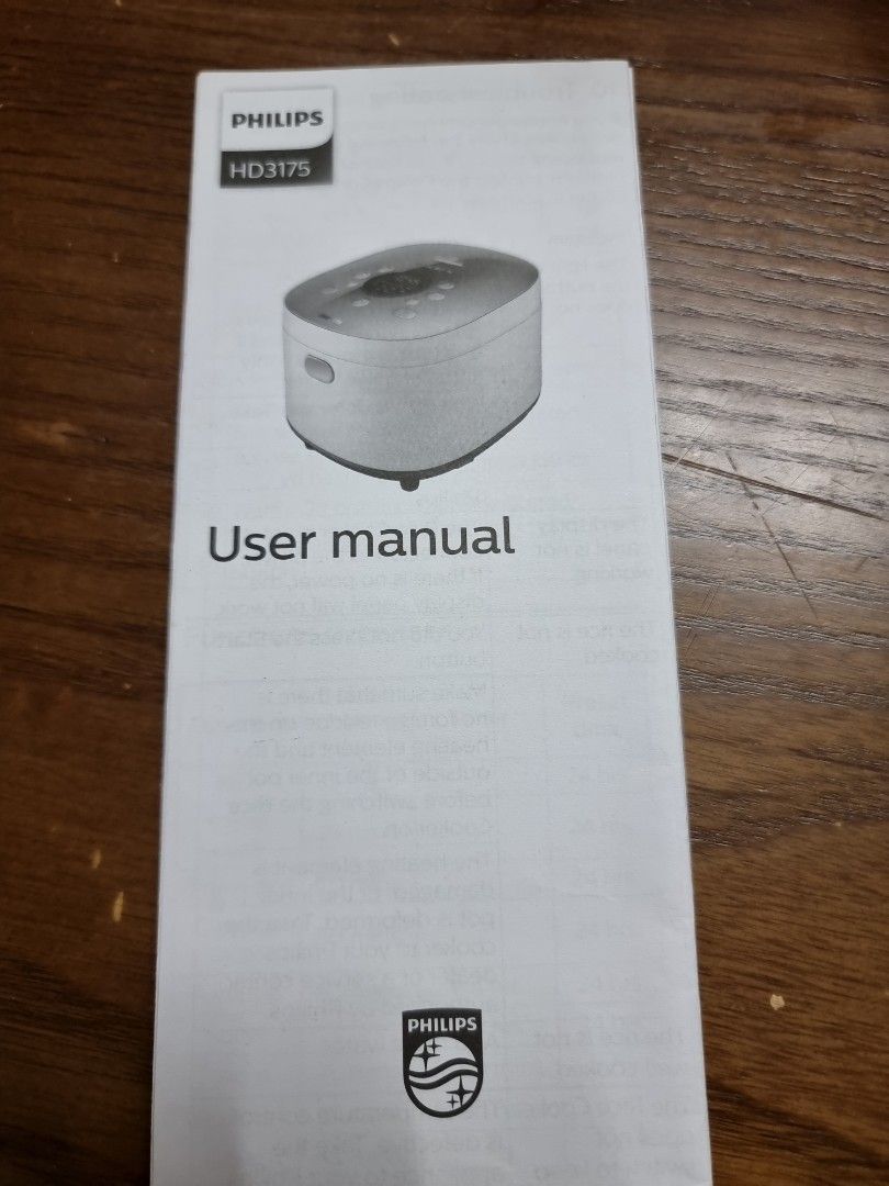 Philips brand rice cooker iSpiral IH, TV & Home Appliances, Kitchen