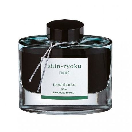 Pilot Iroshizuku Ink, Shin-ryoku - 50ml Bottle, Hobbies & Toys ...
