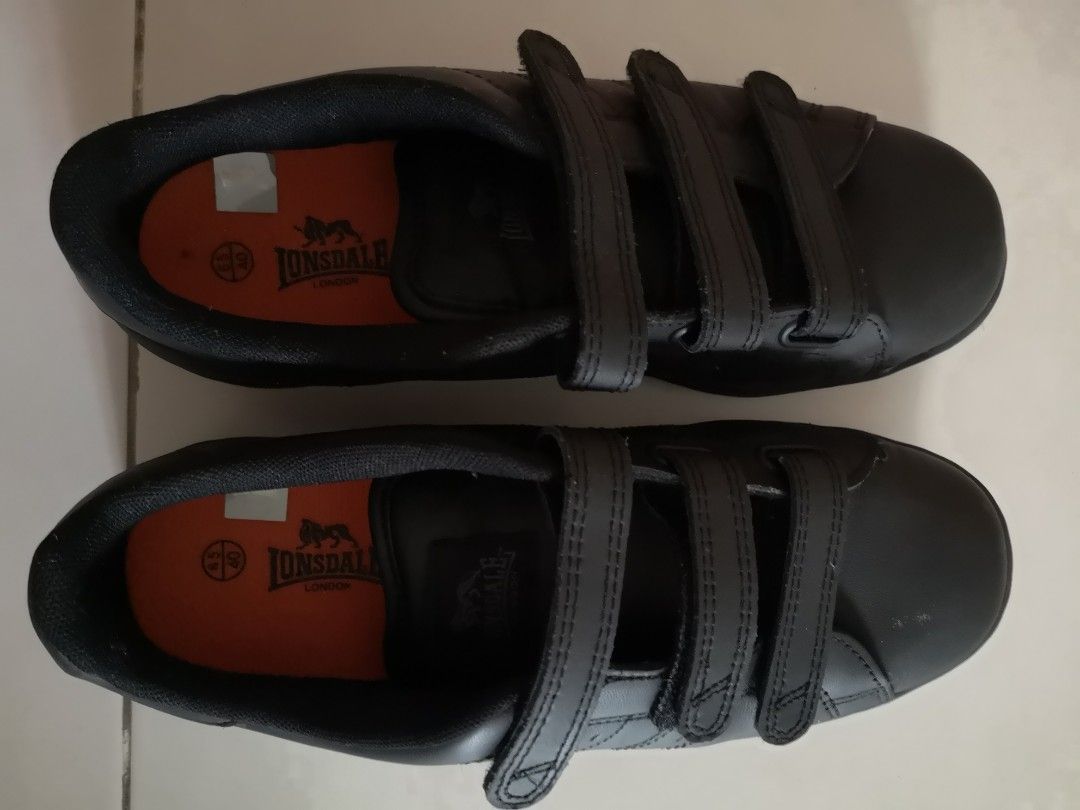 PL Lonsdale Velcro Straps Shoes