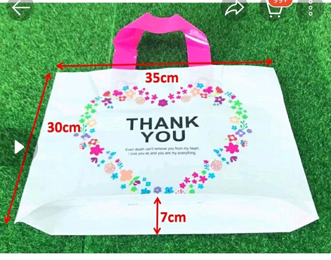 Plastic goodie bags, Hobbies & Toys, Travel, Travel Essentials