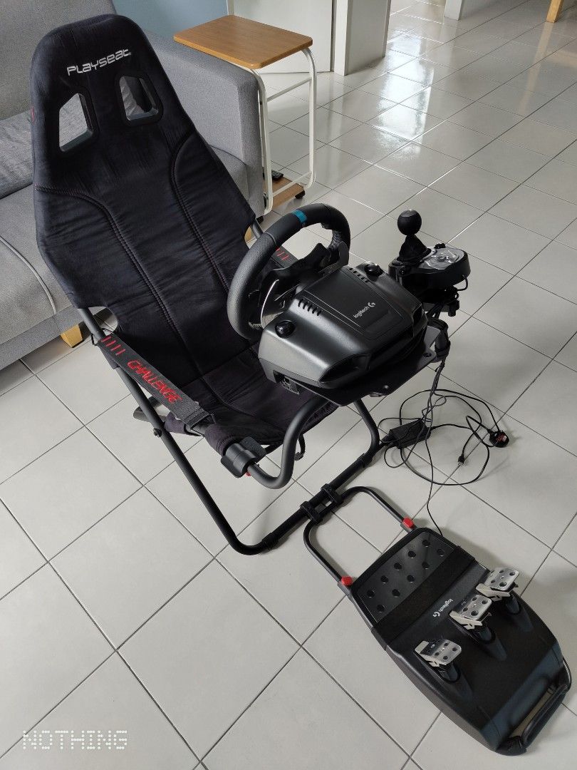 Playseat Challenge + Logitech G29, Video Gaming, Gaming Accessories, Controllers on Carousell