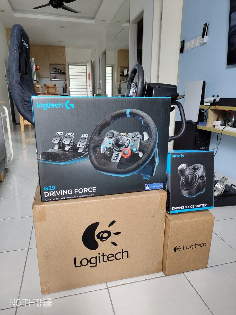 Playseat Challenge + Logitech G29, Video Gaming, Gaming Accessories, Controllers on Carousell