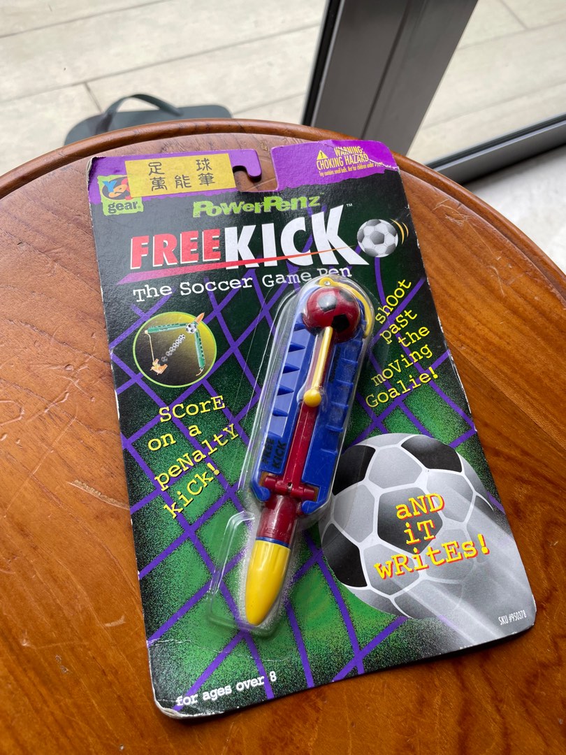 POWER PENZ RIM SHOT - YES GEAR FREE KICK RED ACTION VINTAGE 90'S SEALED ...