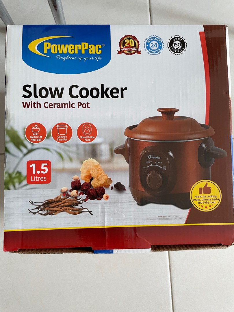 PowerPac slow cooker, TV & Home Appliances, Kitchen Appliances, Cookers
