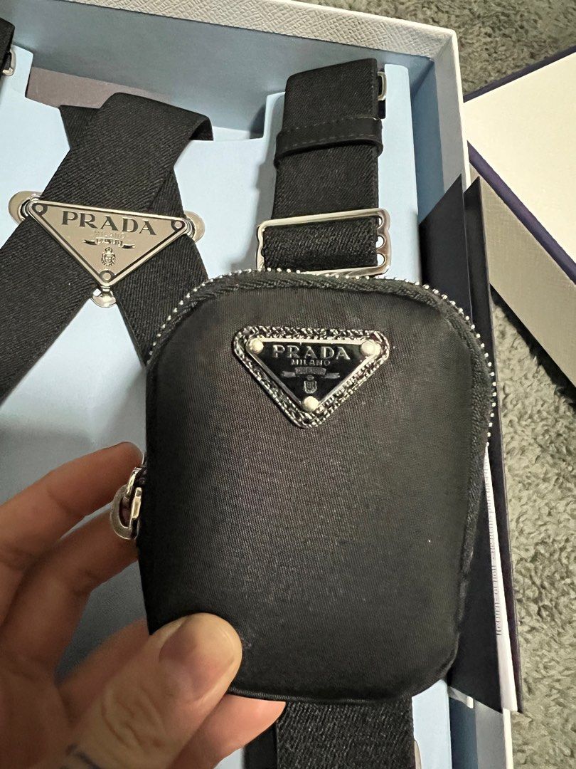 Prada suspender from Prada paragon, Luxury, Apparel on Carousell