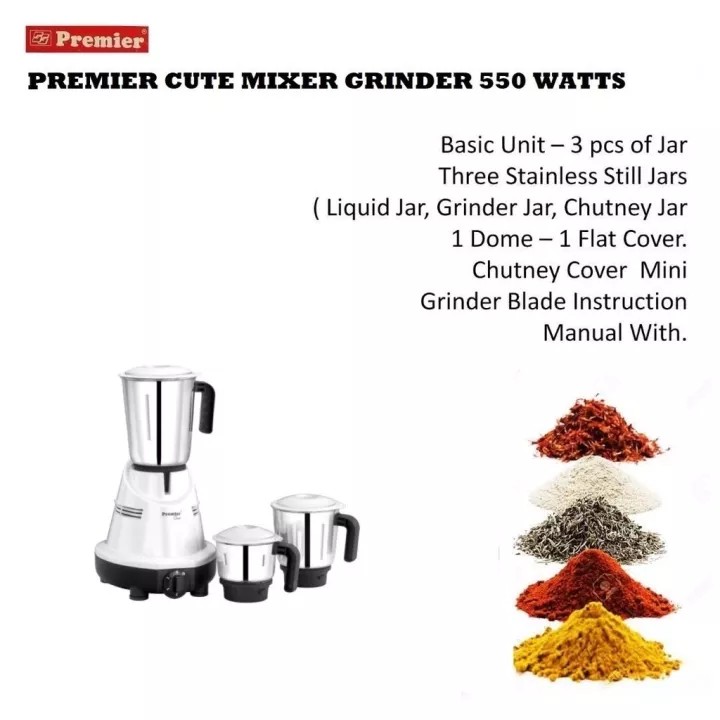 Buy Premier Spice Grinder 350W | Premier Wet and Dry Spice Grinder