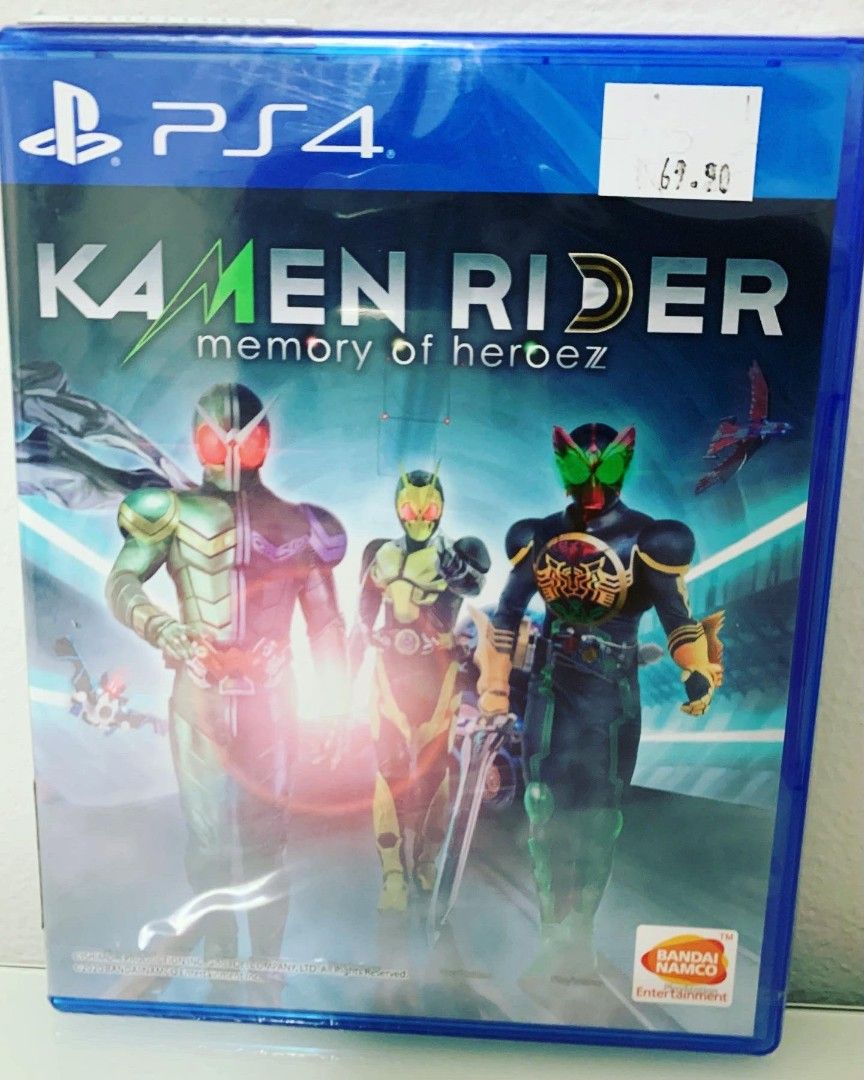 PS4 Games Kamen Rider Memory of Heroez (BNIB), Video Gaming, Video