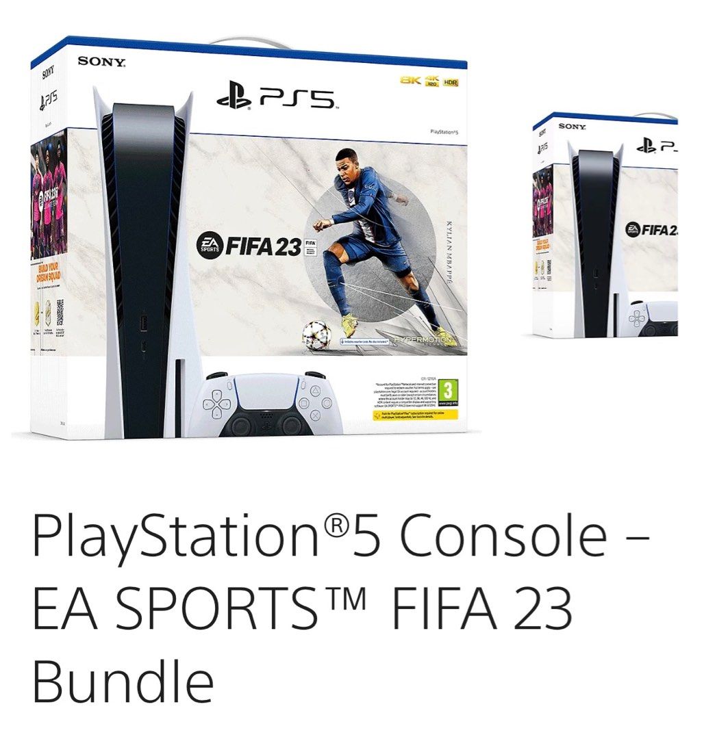 PS5 Fifa 23 Bundle, Video Gaming, Video Game Consoles, PlayStation on