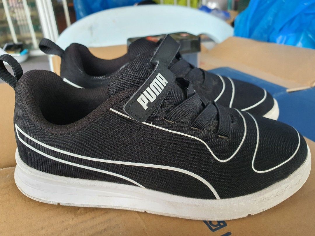 Puma kids sale shoes size