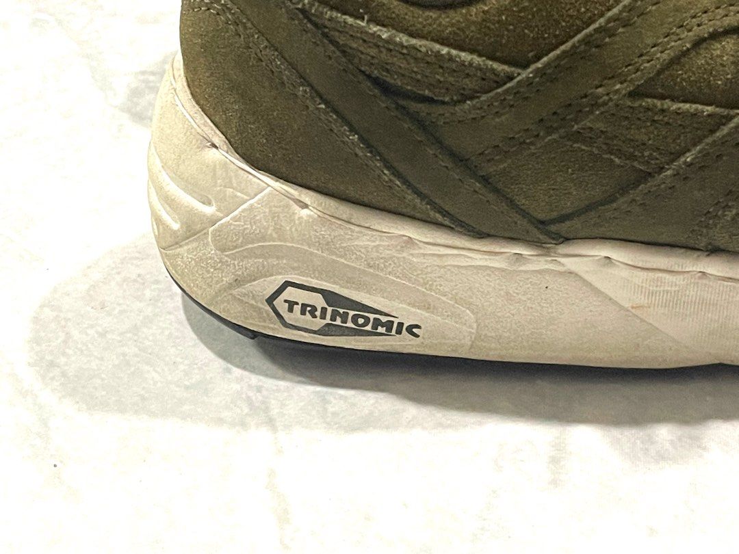 Puma shoes army green store