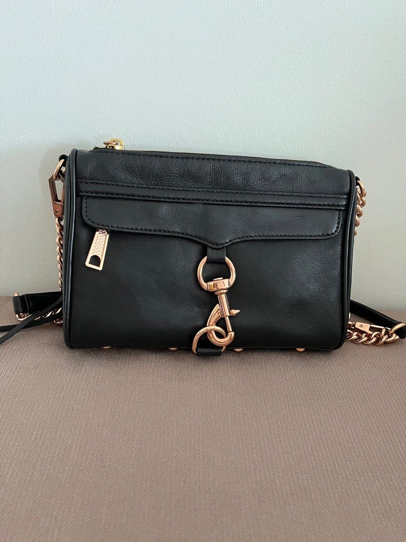 Rebecca minkoff mini mac rose best sale gold