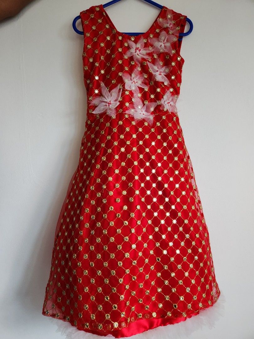 open lace back dress Red + White Striped Dress
