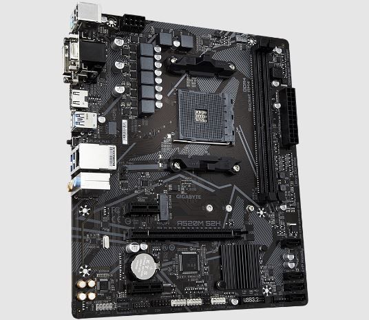 REFURBISHED GIGABYTE GA-A520M-S2H AMD A520 AM4 DDR4 DSUB/DVI/HDMI ...