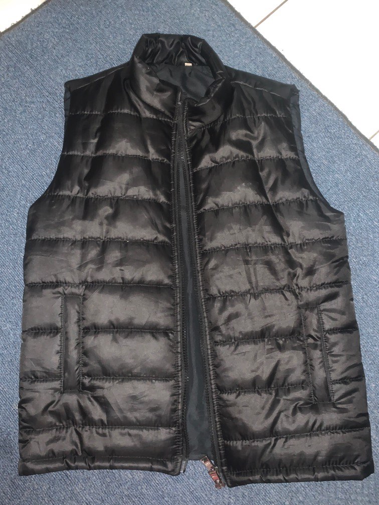 rompi gelembung (puffer vest), Men's Fashion, Men's Clothes, Outerwear ...