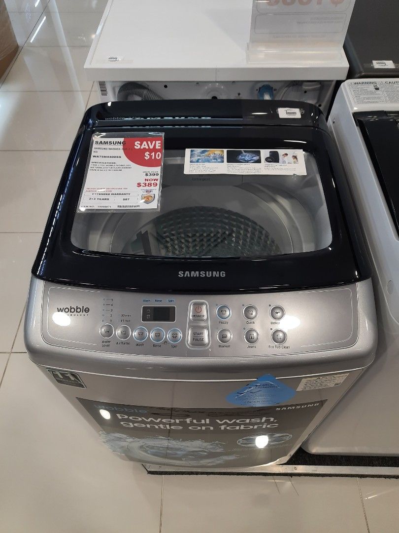 Samsung washing machine (top loader), TV & Home Appliances, Washing