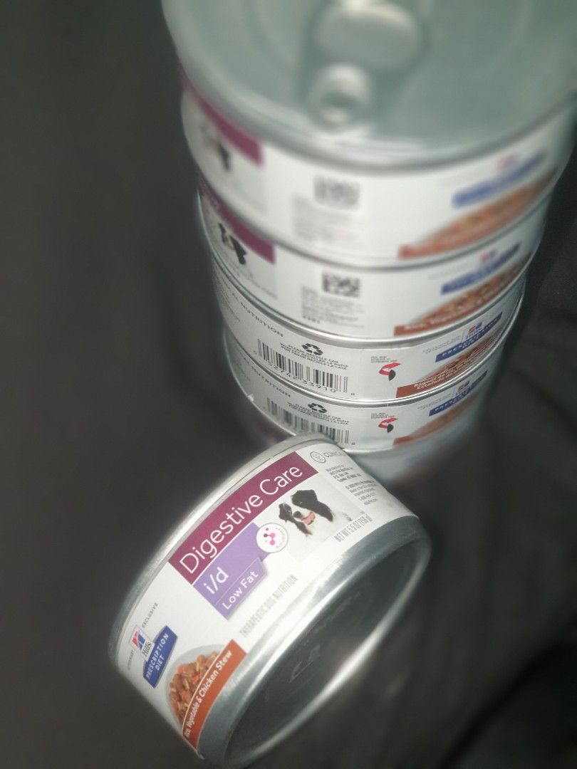 Hills Science diet i/d (low fat) vegetable and chicken stew expiry 12/