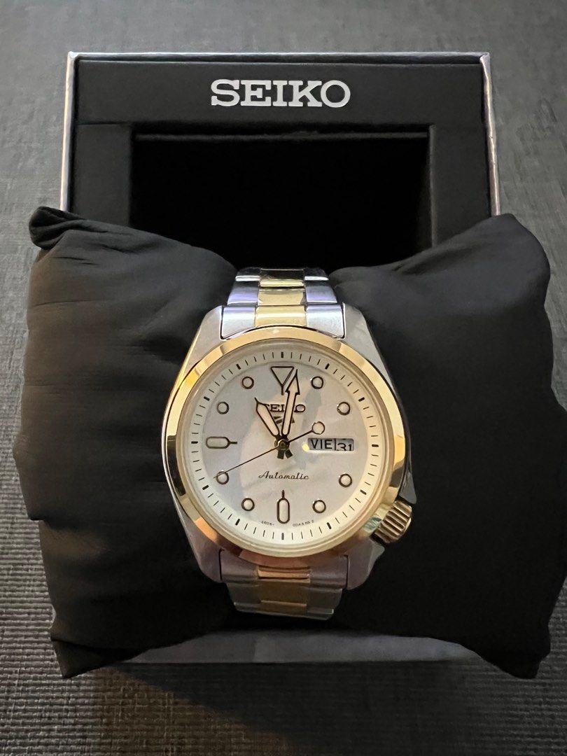 Seiko Sports Lady Automatic Two Tone Silver-Gold (Brand New