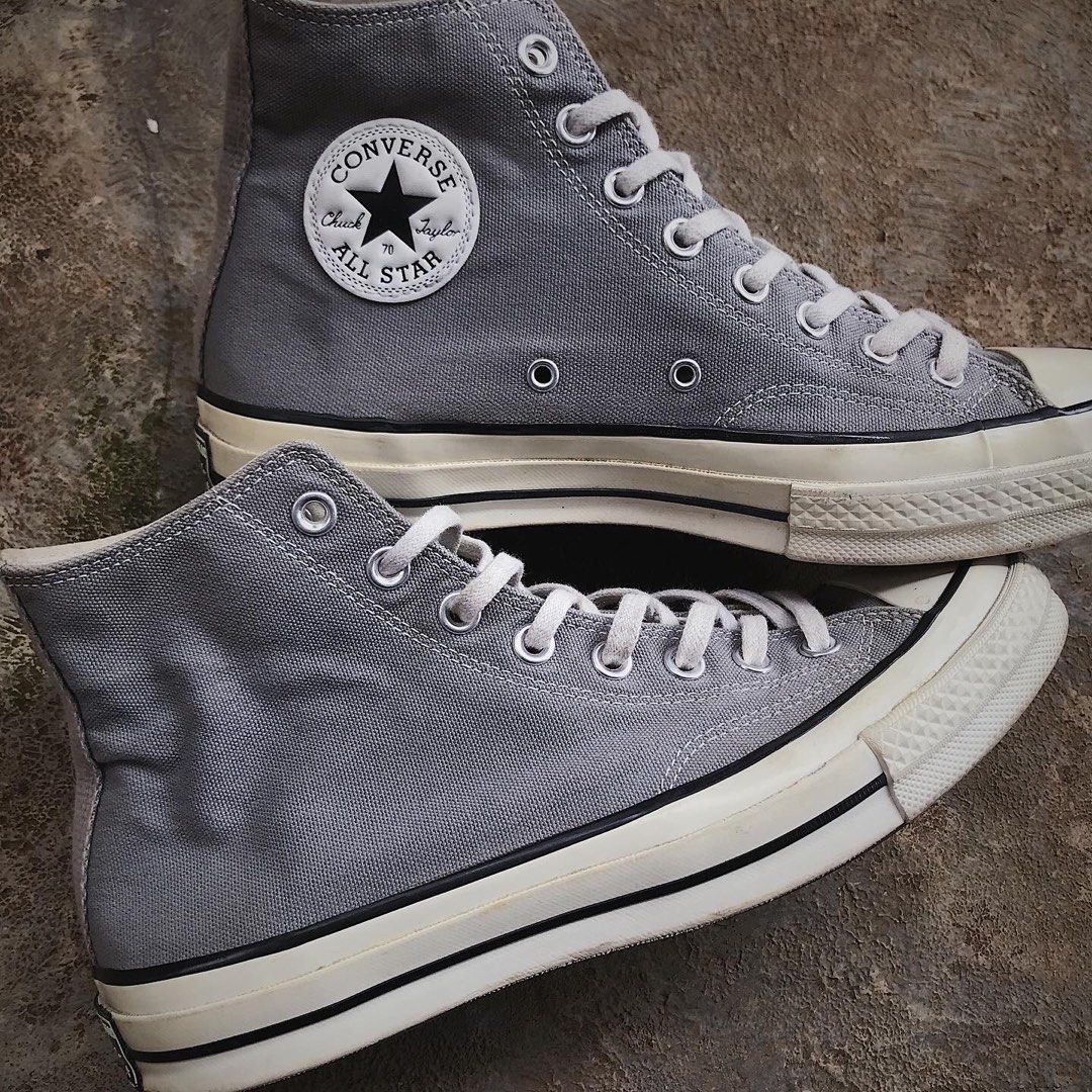 Sepatu converse original grey top