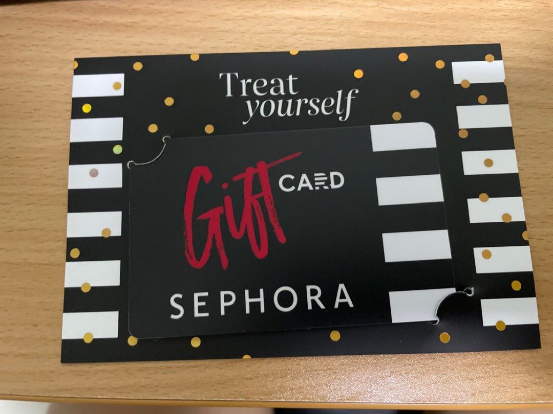 Sephora 50 Gift Card, Tickets & Vouchers, Store Credits on Carousell