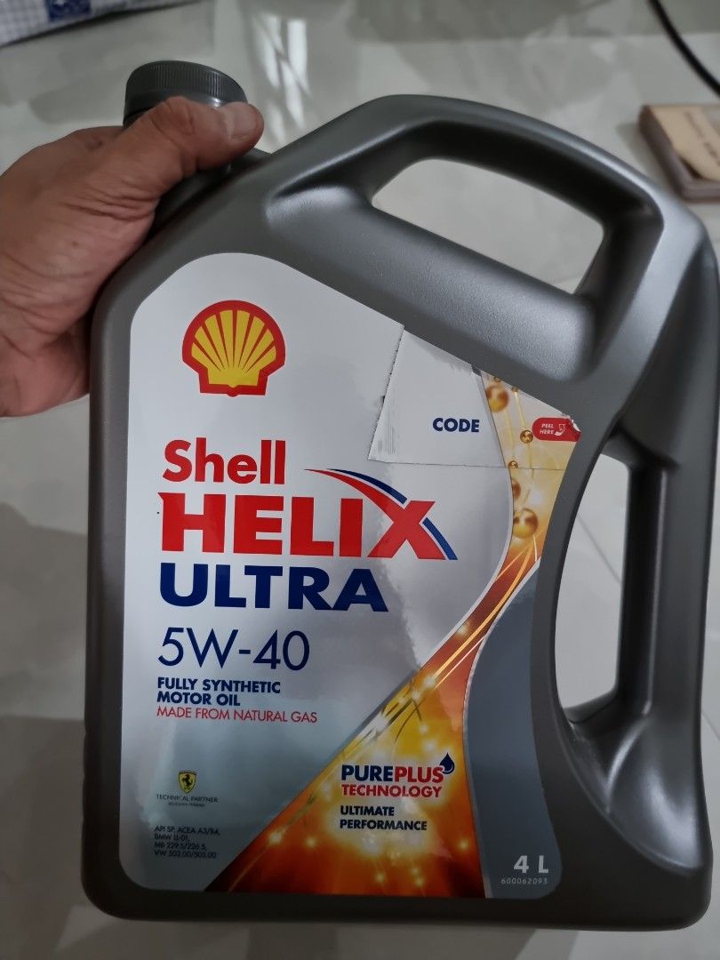 Shell helix 5w-40 Fully Synthetic 4 L, Car Accessories, Accessories on ...