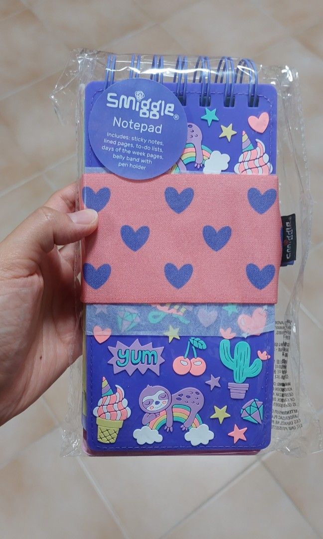 Smiggle notepad, Hobbies & Toys, Stationery & Craft, Stationery