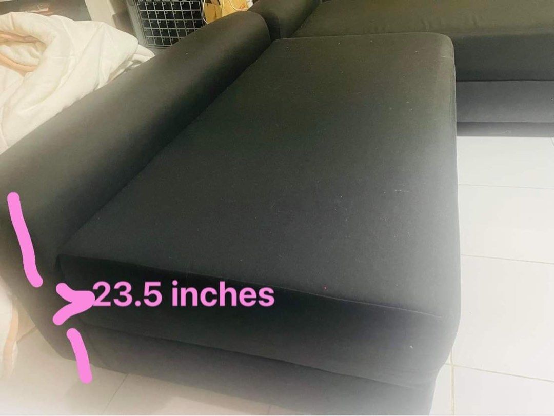 Sofa Bed US size with Uratex Bed Matress, Furniture & Home Living