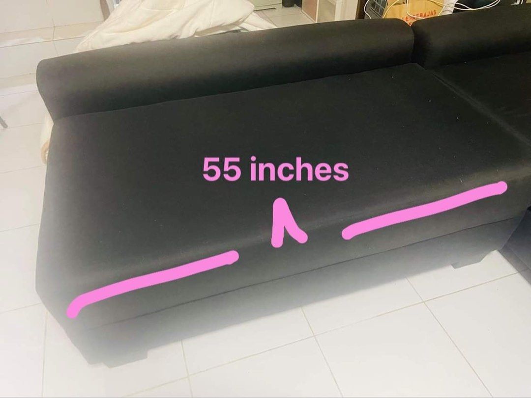 Sofa Bed US size with Uratex Bed Matress, Furniture & Home Living